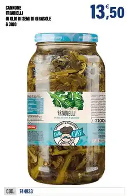 Adhoc Friarielli in olio di semi di girasole offerta