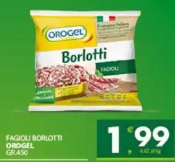 Despar Sicilia Fagioli borlotti Orogel offerta