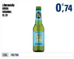 Adhoc Löwenbräu birra original offerta
