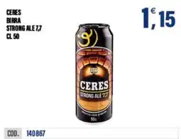 Adhoc Ceres birra strong ale offerta
