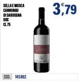Adhoc Sella e Mosca Cannonau di Sardegna DOC offerta