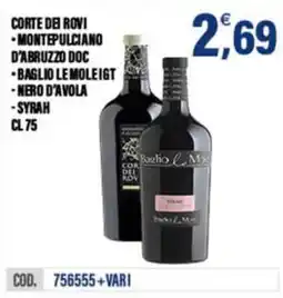 Adhoc Corte dei Rovi Baglio le Mole offerta