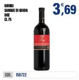Adhoc Giorgi Sangue di Giuda DOC offerta