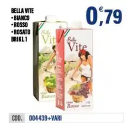 Adhoc Bella Vite vino Bianco offerta