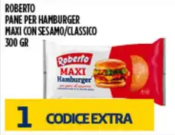Netto Supermercati Roberto pane per hamburger maxi con sesamo/classico offerta