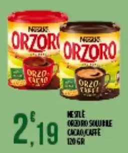 Netto Supermercati Nestlé Orzoro solubile cacao/caffè offerta