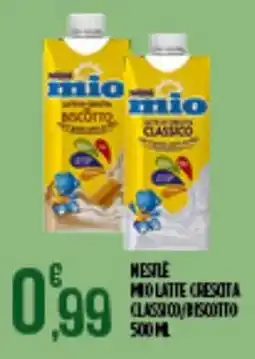 Netto Supermercati Mio latte Nestlé offerta