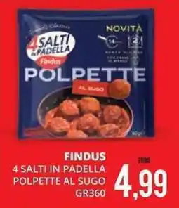 Mazzeo Giocattoli Findus 4 Salti in Padella Polpette al Sugo offerta