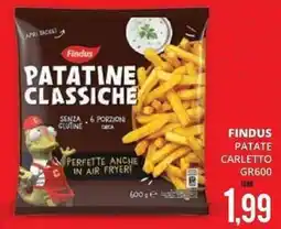Mazzeo Giocattoli Findus patatine classiche offerta