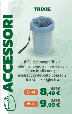 Joe Zampetti Pulisci zampe Trixie offerta
