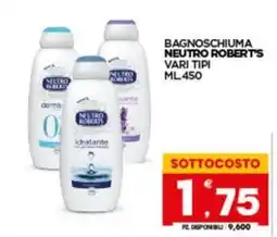 Despar Sicilia Bagnoschiuma Neutro Roberts offerta