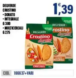 Adhoc Delverde crostino dorato offerta