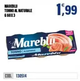 Adhoc Tonno al naturale Mareblu offerta
