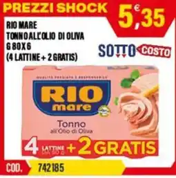 Adhoc Tonno all'Olio di Oliva Rio mare offerta