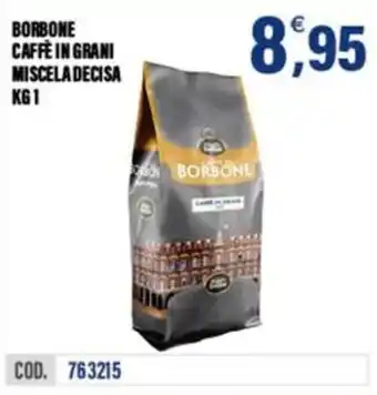 Borbone caffè in grani miscela decisa