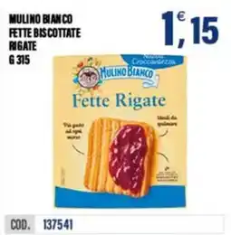Adhoc Mulino Bianco Fette Rigate offerta