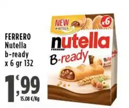 Rossotono Carrefour Ferrero Nutella b-ready offerta