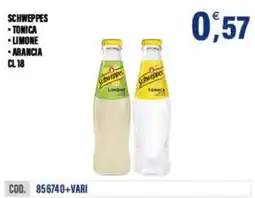 Adhoc Schweppes tonica offerta