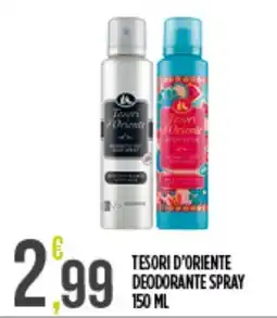 Netto Supermercati Tesori d'Oriente deodorante spray offerta