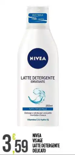 Netto Supermercati Nivea latte detergente idratante offerta