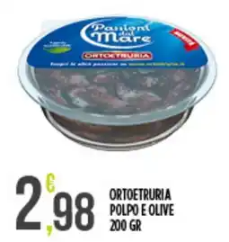 Netto Supermercati Ortoetruria polpo e olive offerta
