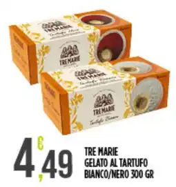 Netto Supermercati Tre Marie gelato al tartufo offerta