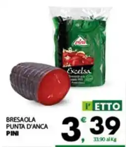 Despar Sicilia Bresaola punta d'anca Pini offerta