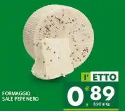Despar Sicilia Formaggio sale pepe nero offerta