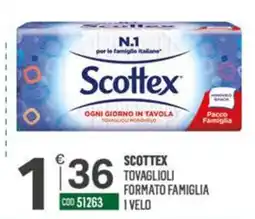 Tutto Risparmio Cash&Carry Scottex tovaglioli offerta