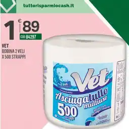 Tutto Risparmio Cash&Carry Vet Asciugatutto multiuso offerta