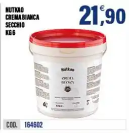 Adhoc Nutkao crema bianca secchio offerta