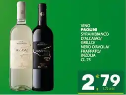 Despar Sicilia Vino Paolini offerta