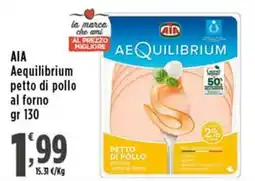 Rossotono Carrefour AIA Aequilibrium petto di pollo offerta