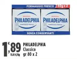 Rossotono Carrefour Philadelphia Classico offerta
