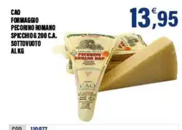 Adhoc Pecorino Romano DOP offerta
