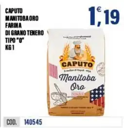 Adhoc Caputo Manitoba Oro farina di grano tenero tipo "0" offerta