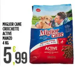 Netto Supermercati Miglior cane crocchette active manzo offerta