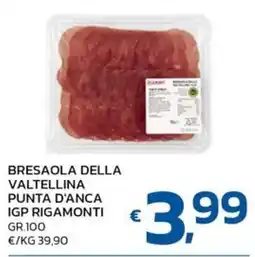 Ok Market Bresaola della Valtellina Punta d'Anca IGP Rigamonti offerta