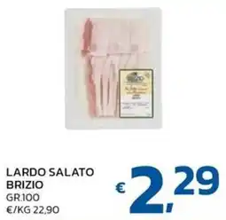 Ok Market Lardo salato Brizio offerta
