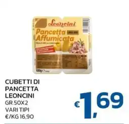Ok Market Cubetti di pancetta Leoncini offerta