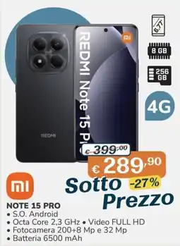 Al Pentolone Redmi Note 15 Pro offerta