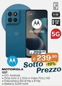 Al Pentolone Motorola G57 offerta