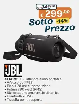 Al Pentolone JBL XTREME 5 - Diffusore audio portatile offerta