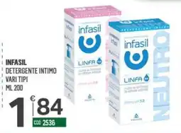 Tutto Risparmio Cash&Carry Infasil detergente intimo offerta