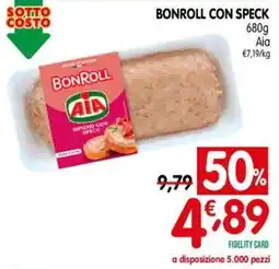 D'Ambros Bonroll con speck Aia offerta