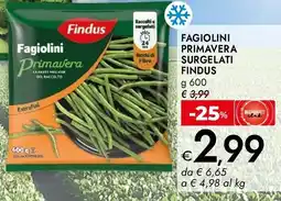 Bennet Fagiolini Primavera Findus offerta