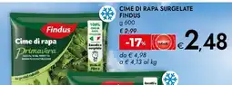 Bennet Cime di rapa Primavera Findus offerta