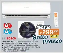 Al Pentolone Bosch Climate 2000 - Condizionatore 9.000 Btu offerta