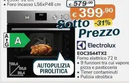 Al Pentolone Forno elettrico Electrolux offerta