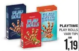 Mazzeo Giocattoli Playtime Play Rolls offerta
